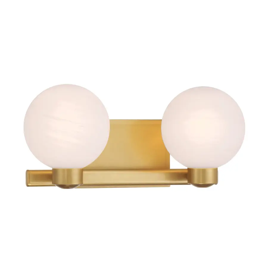 Mooncrest 16" 2-Light Vanity in Legacy Brass - Image 4