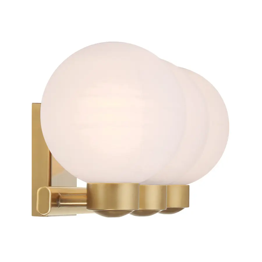 Mooncrest 25" 3-Light Vanity in Legacy Brass - Image 2