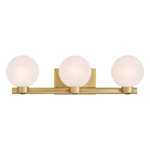 Mooncrest 25" 3-Light Vanity in Legacy Brass - Image 5