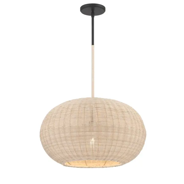 Modjeska Natural Rattan Pendant Light - Image 3