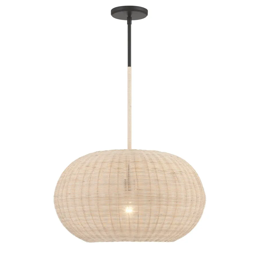 Modjeska Natural Rattan Pendant Light - Image 5