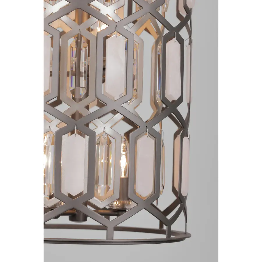Hexly 9-Light Foyer Pendant - Image 3
