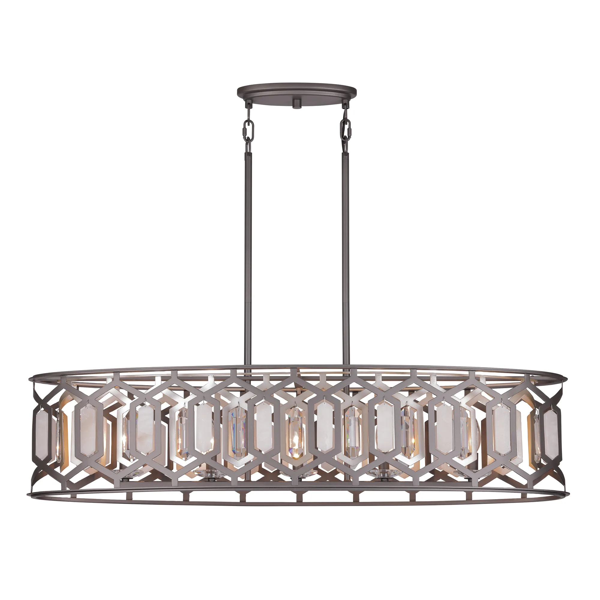 Hexly 5-Light Island Chandelier
