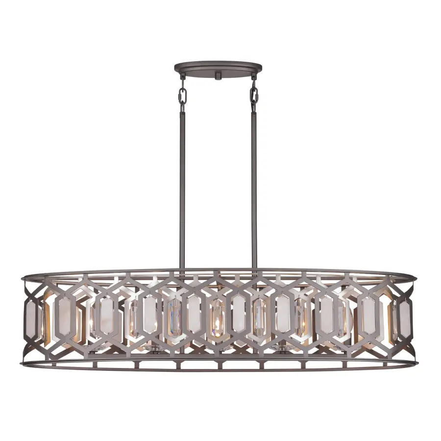 Hexly 5-Light Island Chandelier - Image 1