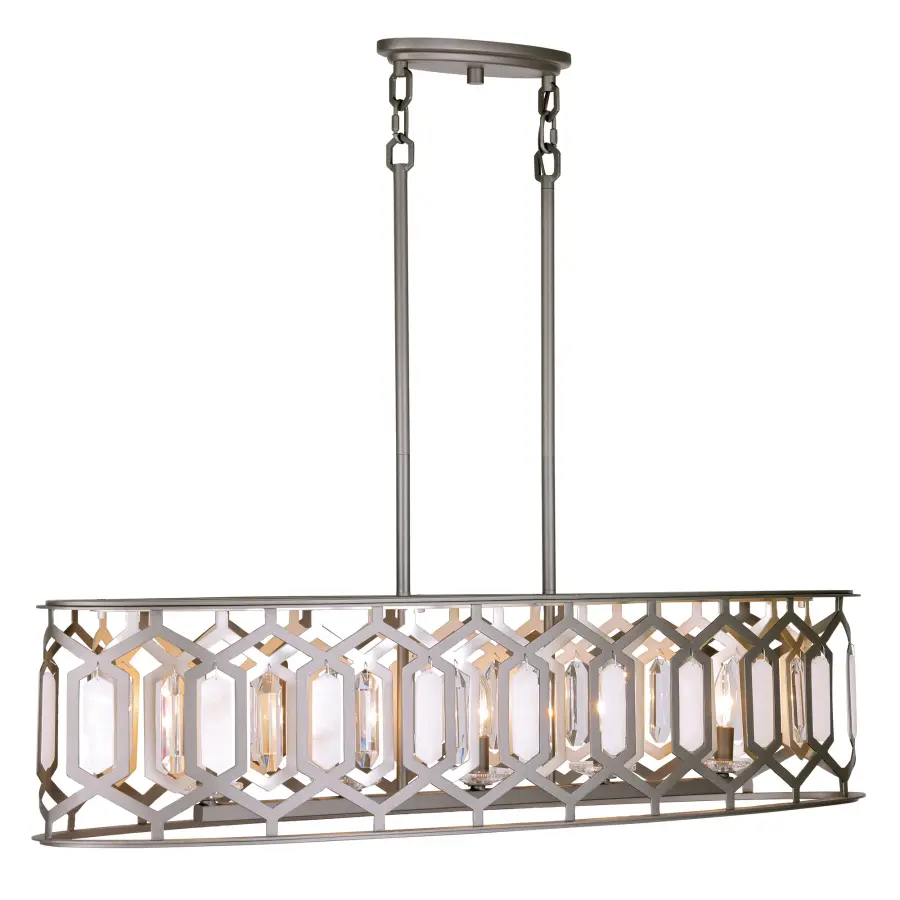 Hexly 5-Light Island Chandelier - Image 4