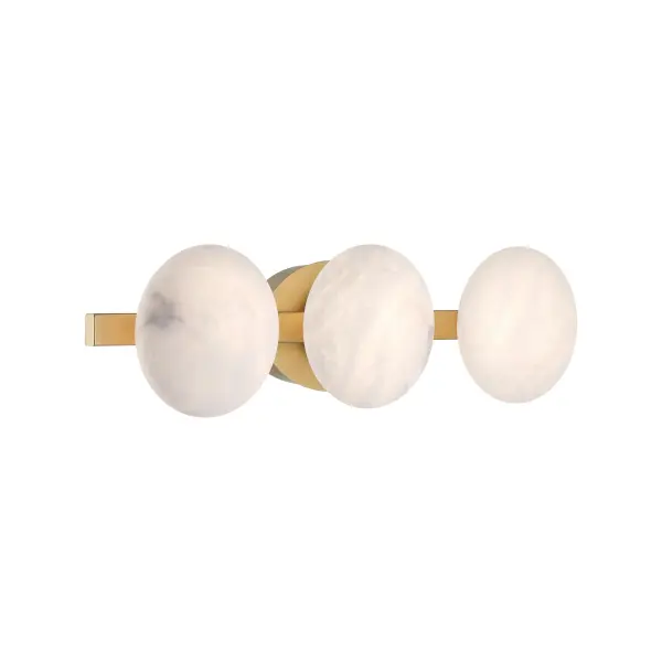 Zill 24" 3-Light LED Vanity in Lily Gold - Image 3