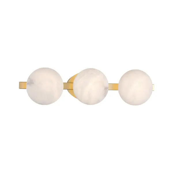 Zill 24" 3-Light LED Vanity in Lily Gold - Image 4