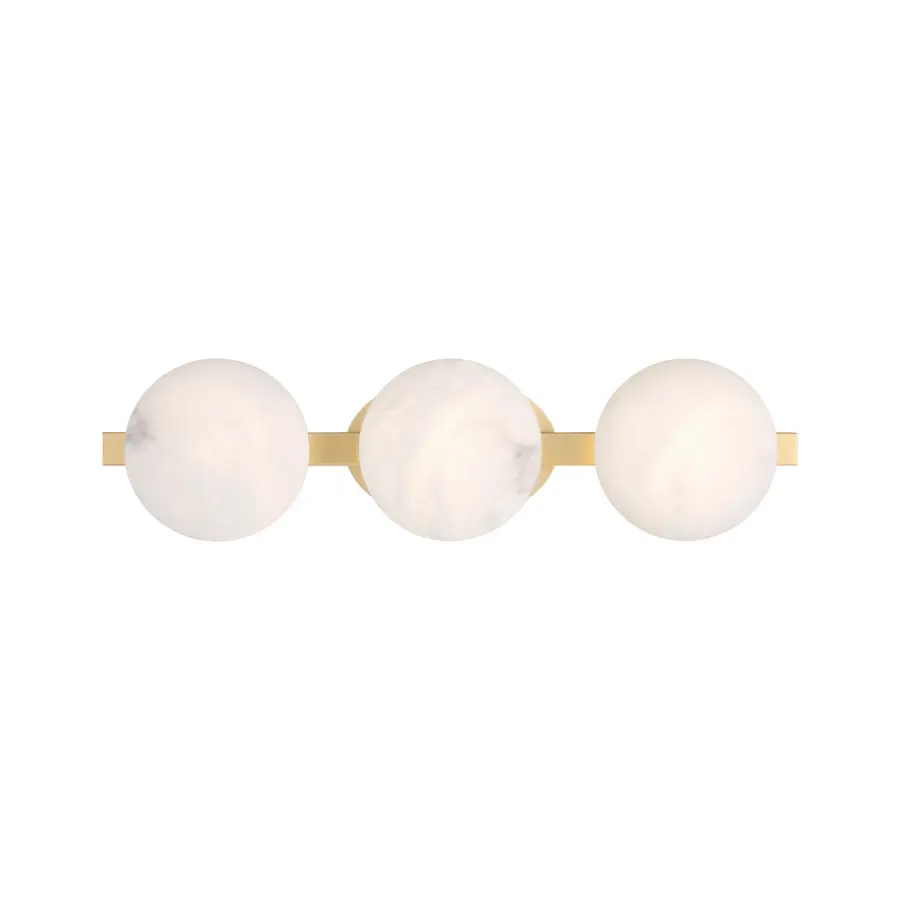 Zill 24" 3-Light LED Vanity in Lily Gold - Image 5