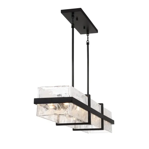 Cloud Break 48" Island Chandelier - 12 Light - Image 5