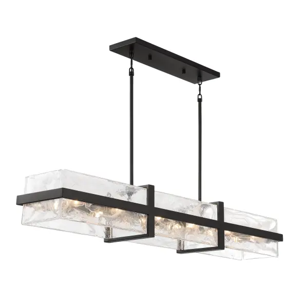 Cloud Break 48" Island Chandelier - 12 Light - Image 6