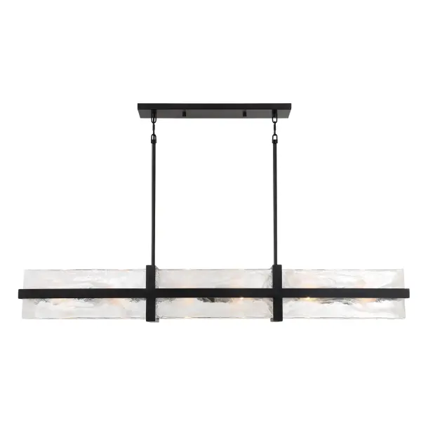 Cloud Break 48" Island Chandelier - 12 Light - Image 7