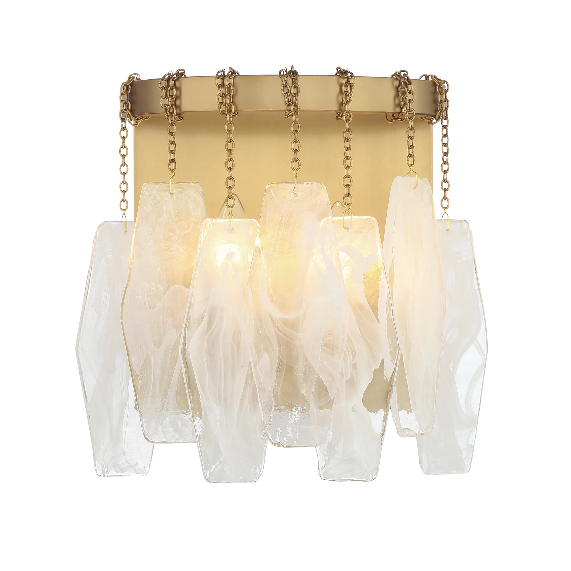 Willow 2-Light Wall Sconce in Legacy Brass