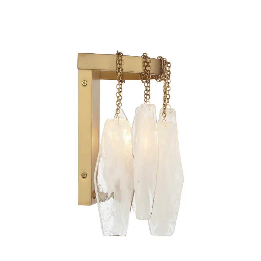 Willow 2-Light Wall Sconce in Legacy Brass - Image 4