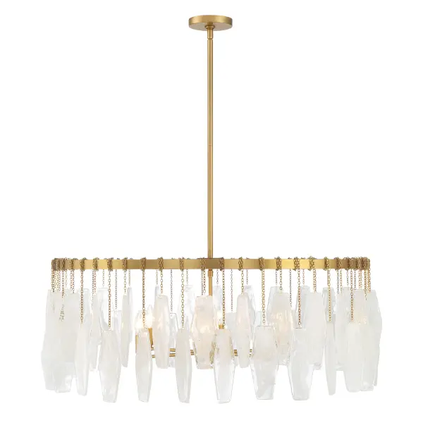 Willow 6-Light Pendant in Legacy Brass - Image 11