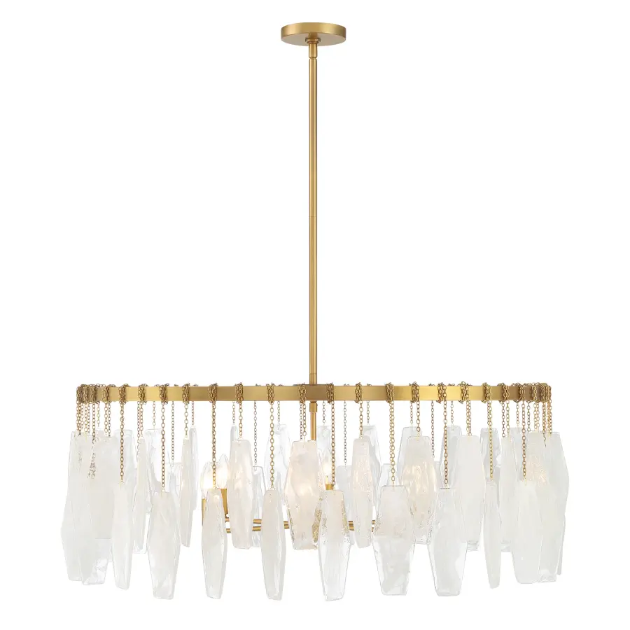 Willow 6-Light Pendant in Legacy Brass - Image 11