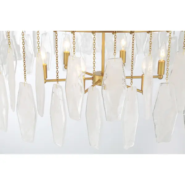 Willow 6-Light Pendant in Legacy Brass - Image 7