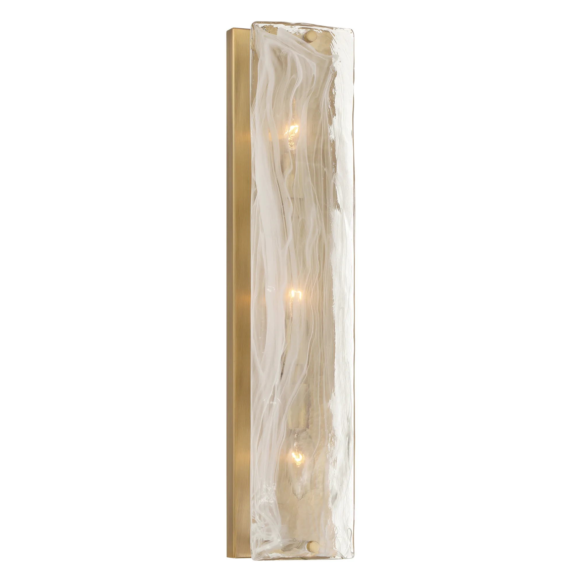 Veil 22.25" 3-Light Vanity in Legacy Brass
