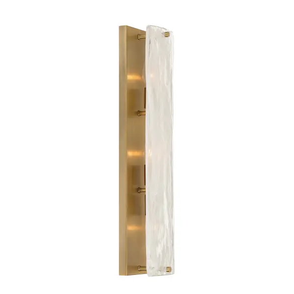 Veil 22.25" 3-Light Vanity in Legacy Brass - Image 4