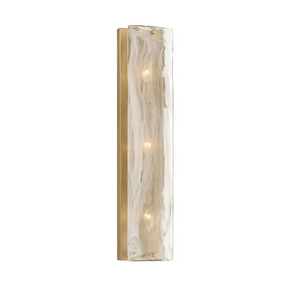 Veil 22.25" 3-Light Vanity in Legacy Brass - Image 6