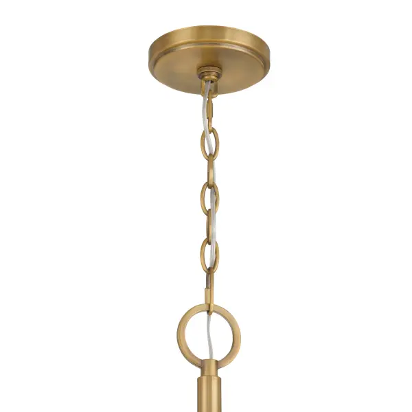 Veil 36" 10-Light Pendant in Legacy Brass - Image 6