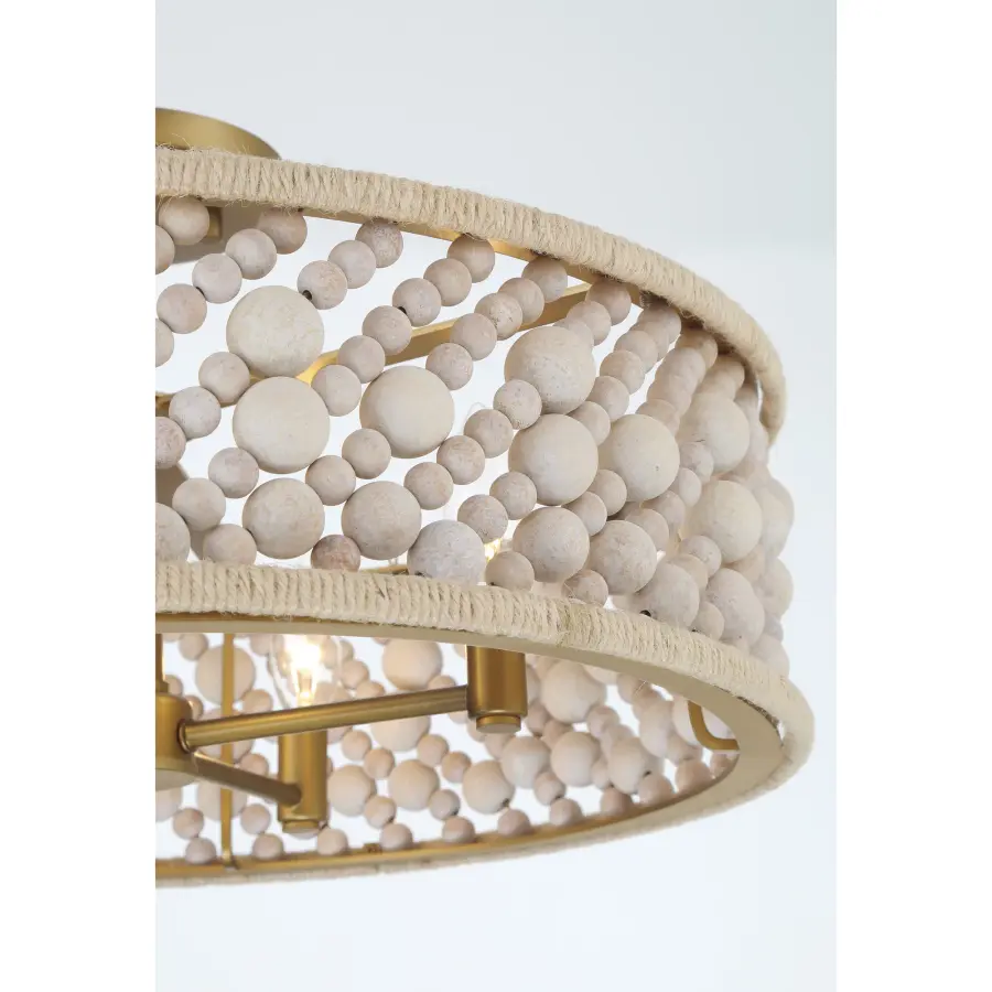 Horsmore 20.25" 4-Light Semi Flush Mount - Image 3