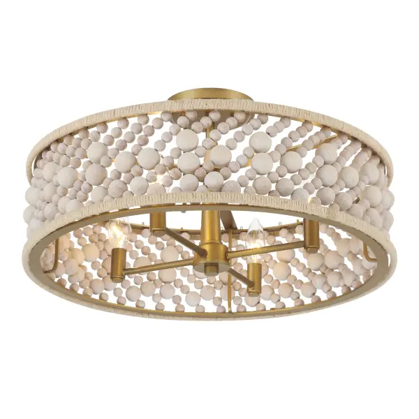 Horsmore 20.25" 4-Light Semi Flush Mount - Image 4