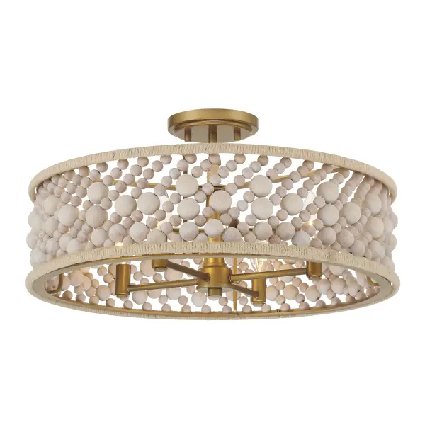 Horsmore 20.25" 4-Light Semi Flush Mount - Image 5