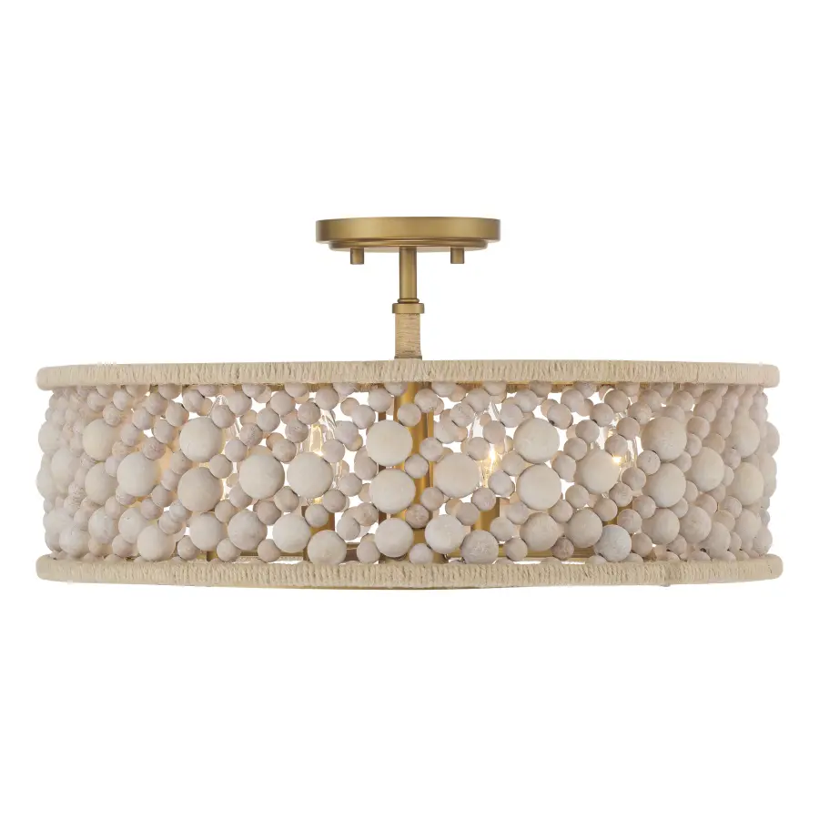 Horsmore 20.25" 4-Light Semi Flush Mount - Image 6