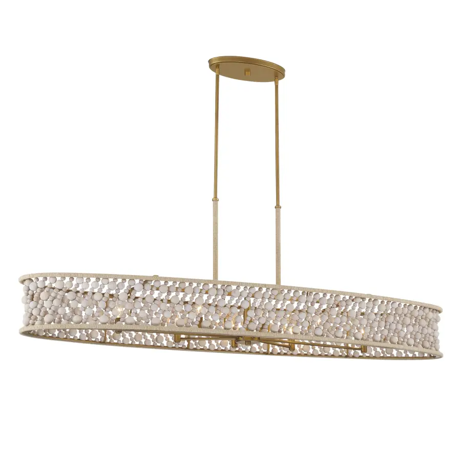 Horsmore 62.25" 8-Light Island Chandelier - Image 1