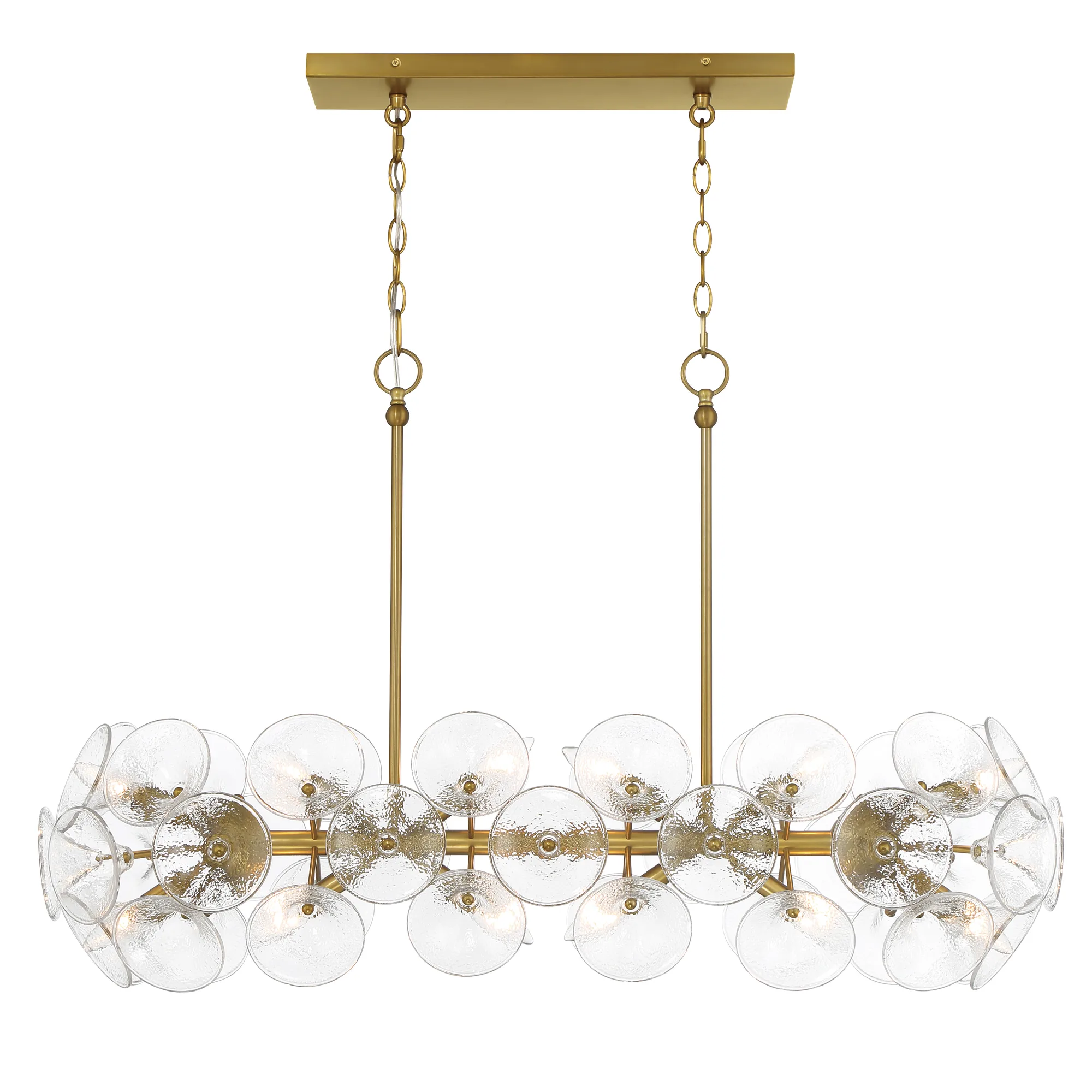 Winter 12-Light Island Chandelier