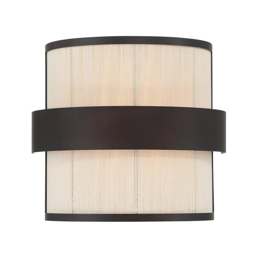Harbor Wrap 9" 2-Light Wall Sconce - Image 1