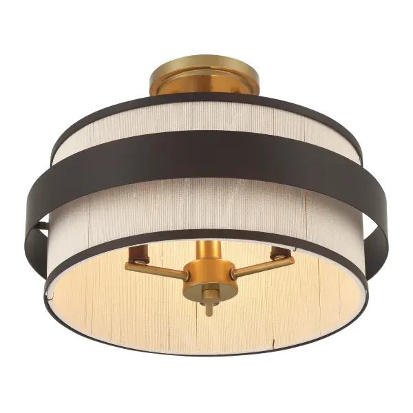 Harbor Wrap 16" 3-Light Semi Flush Mount - Image 5