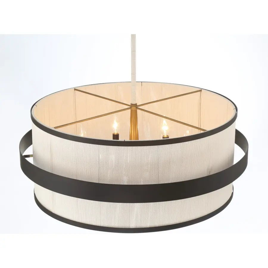 Harbor Wrap 28" 6-Light Pendant - Image 7