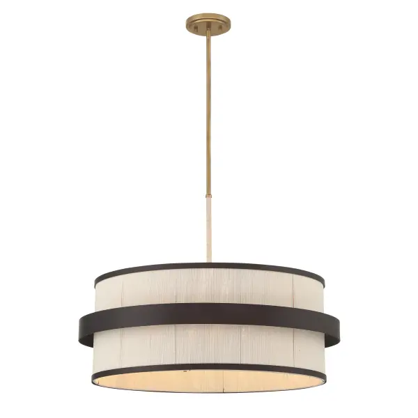 Harbor Wrap 28" 6-Light Pendant - Image 9