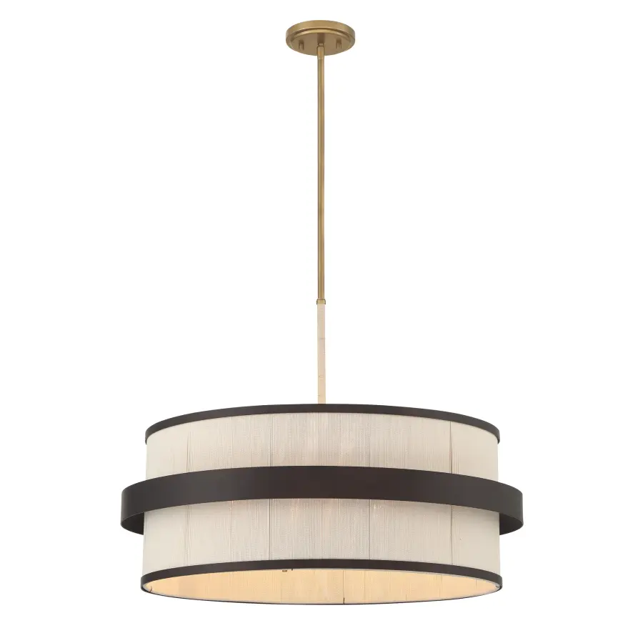 Harbor Wrap 28" 6-Light Pendant - Image 9