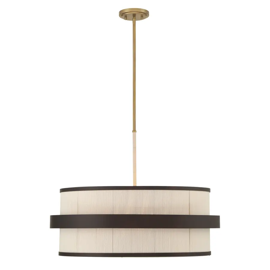 Harbor Wrap 28" 6-Light Pendant - Image 10