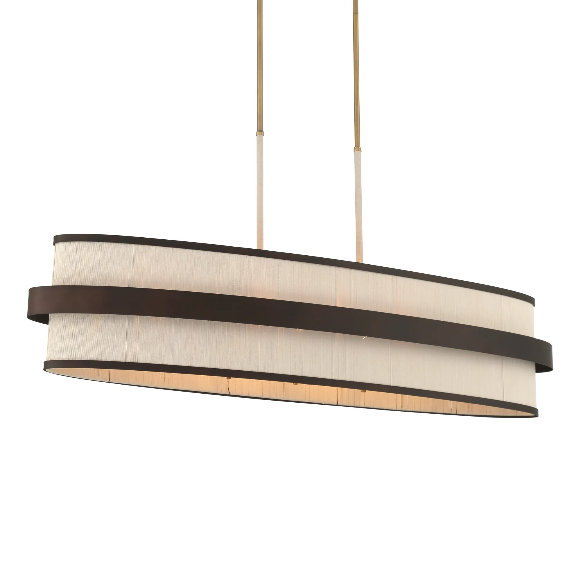 Harbor Wrap 48" 8-Light Island Chandelier