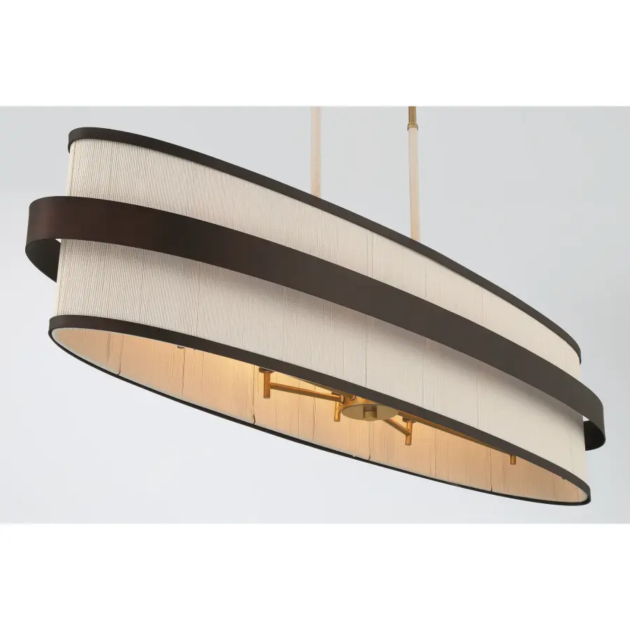 Harbor Wrap 48" 8-Light Island Chandelier - Image 6