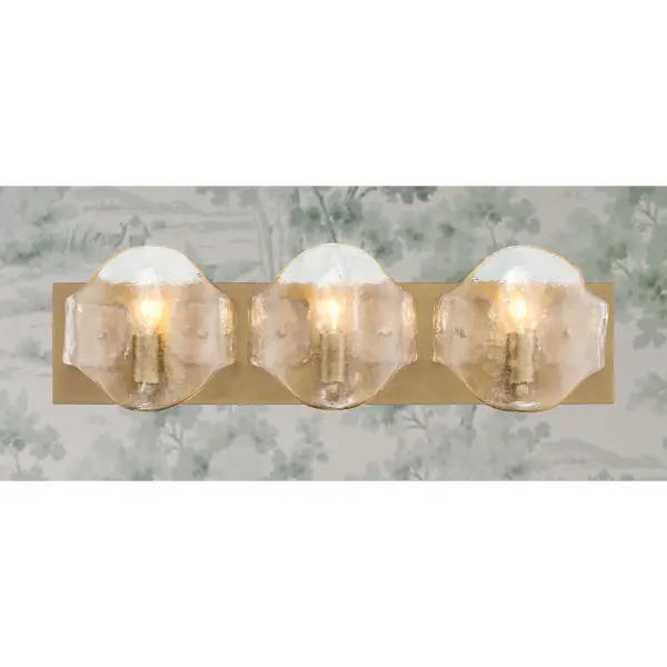 Elora 23" 3-Light Vanity in Legacy Brass - Image 3