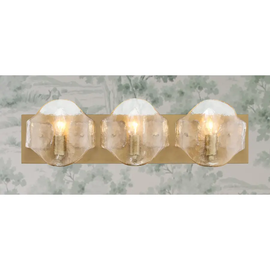 Elora 23" 3-Light Vanity in Legacy Brass - Image 3