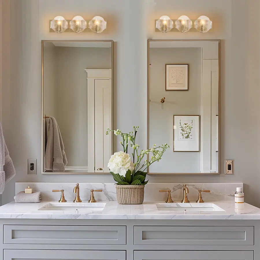 Elora 23" 3-Light Vanity in Legacy Brass - Image 4