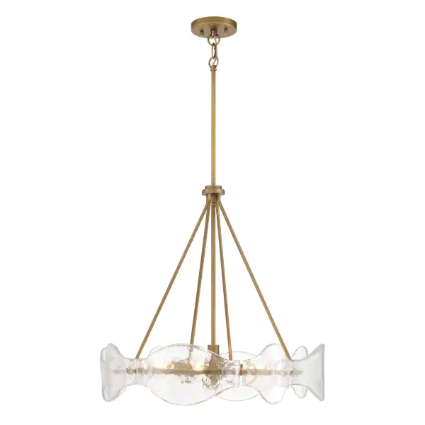 Elora 24" 6-Light Pendant in Legacy Brass - Image 11