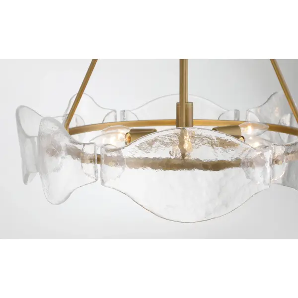 Elora 24" 6-Light Pendant in Legacy Brass - Image 8