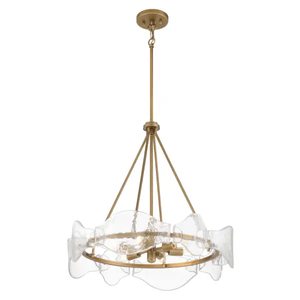 Elora 24" 6-Light Pendant in Legacy Brass - Image 9