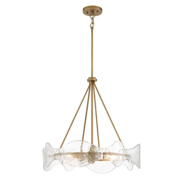 Elora 24" 6-Light Pendant in Legacy Brass - Image 10
