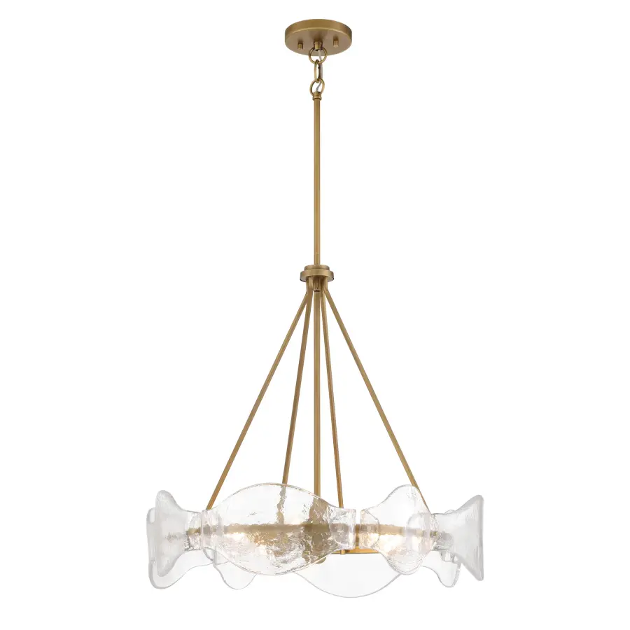 Elora 24" 6-Light Pendant in Legacy Brass - Image 10