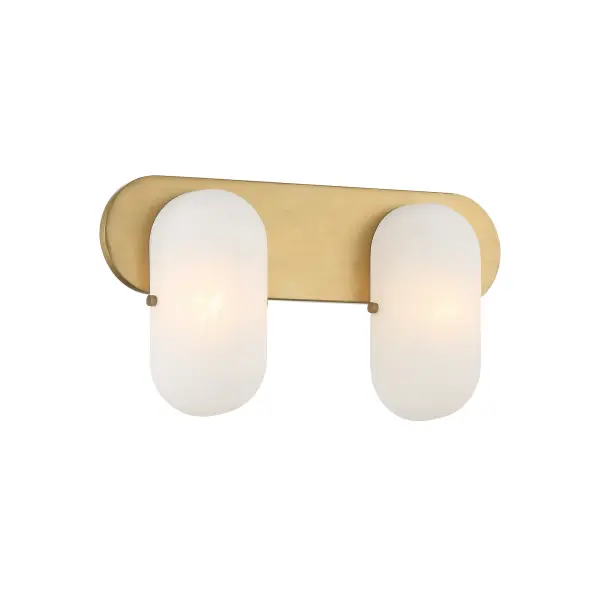 Heathcote 16" 2-Light Vanity in Legacy Brass - Image 5