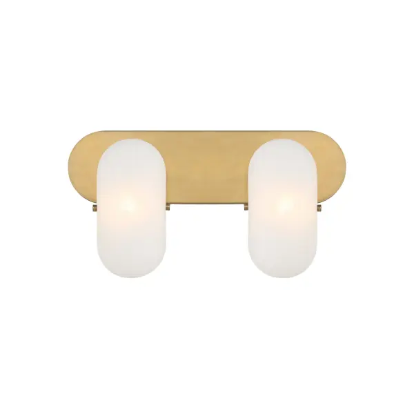 Heathcote 16" 2-Light Vanity in Legacy Brass - Image 7