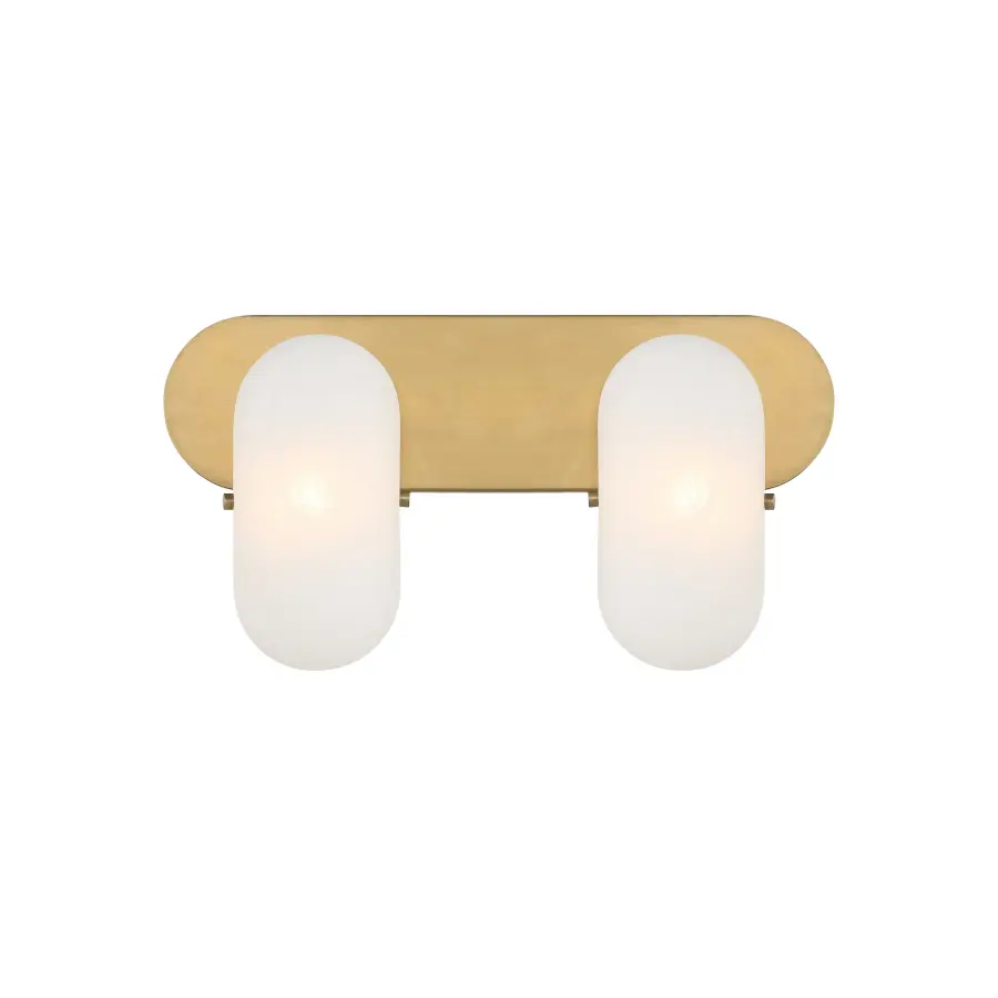 Heathcote 16" 2-Light Vanity in Legacy Brass - Image 7