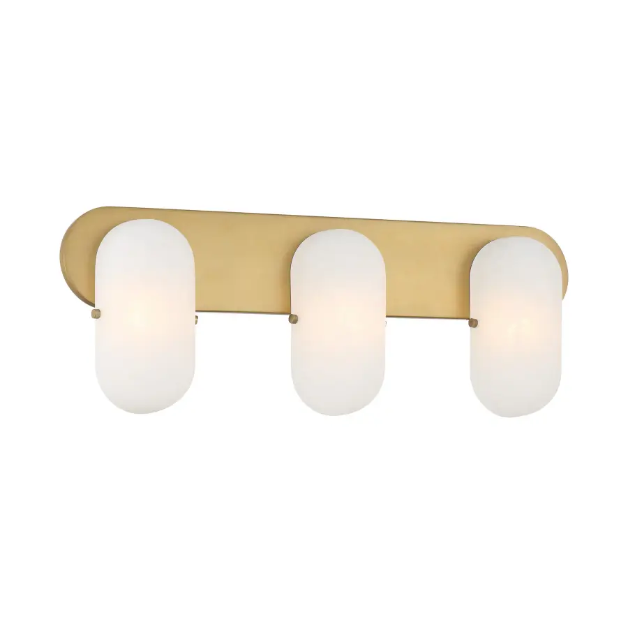Heathcote 24" 3-Light Vanity in Legacy Brass - Image 4